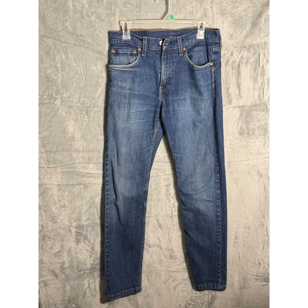 Levi Strauss Co 502 Regular Fit Blue Denim Jeans Mens W31 L30